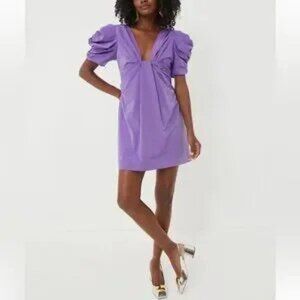 Tuckernuck Hyacinth House Womens Tinsley Purple Mini Dress Size Large